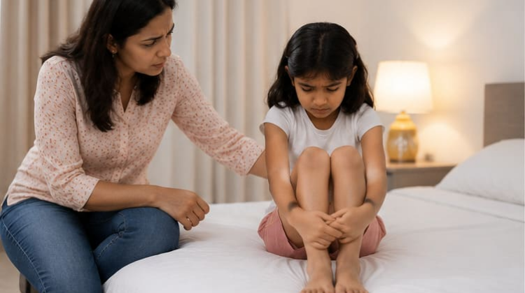 Growing bone pain in child
